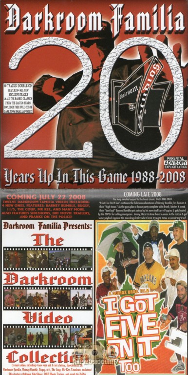 Darkroom Familia – 20 Years Up In This Game 1988-2008 – 2 x